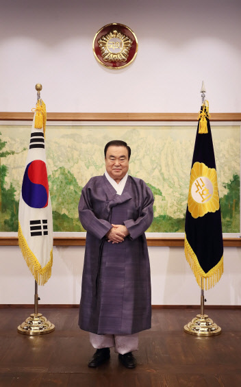 신년인사를 하고 있는 문희상 국회의장/국회 제공